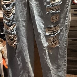 Geegee Distressed Blue Jeans 3x